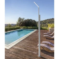 Ducha De Aluminio Estándar Gre 7 Ducha De Aluminio Estándar Gre -Piscinas Serie Tienda piscina ducha aluminio gre ss10ns