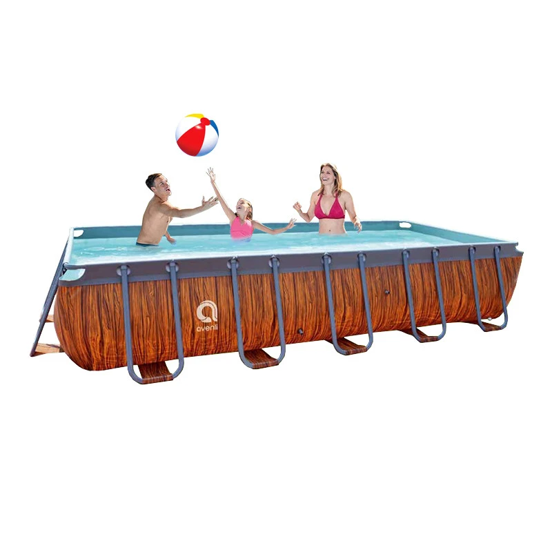 Jilong Piscina Frame Plus Wood 5,4 X 2,5 X 1 M 4 Jilong Piscina Frame Plus Wood 5,4 X 2,5 X 1 M - Imagen 2