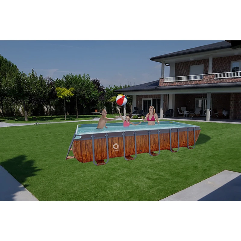 Jilong Piscina Frame Plus Wood 5,4 X 2,5 X 1 M 6 Jilong Piscina Frame Plus Wood 5,4 X 2,5 X 1 M - Imagen 4