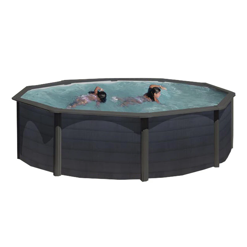 GRE Piscina Starpool Redonda Grafito 120 Cm 6 GRE Piscina Starpool Redonda Grafito 120 Cm - Imagen 4