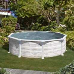 GRE Piscina Starpool Redonda Nórdica 120 Cm 8 GRE Piscina Starpool Redonda Nórdica 120 Cm -Piscinas Serie Tienda piscina gre starpool circular nordica 120 350 exterior
