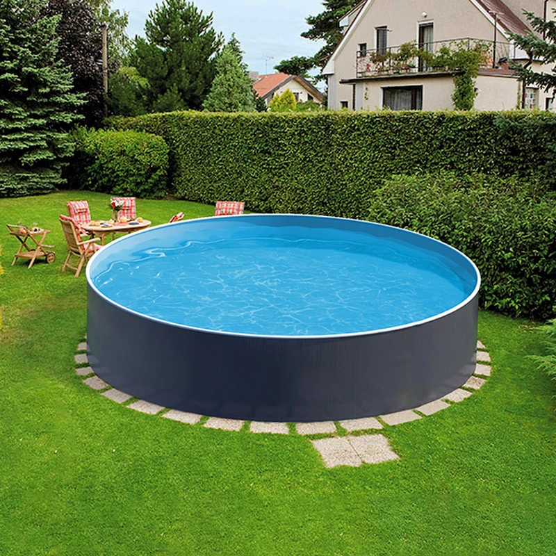 Piscina De Acero Grey 360 X 120 Cm 7 Piscina De Acero Grey 360 X 120 Cm - Imagen 5