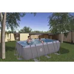 Jilong Piscina Rectangular Steel Frame 4x2x1m -Piscinas Serie Tienda piscina jilong tubular 17726