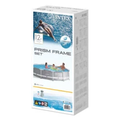 Intex Piscina 26712NP Prisma Frame 366x76 + Dep. Cartucho -Piscinas Serie Tienda piscina prisma frame 26712np caja
