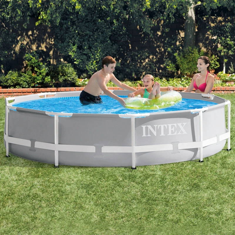 Intex Piscina Prisma Frame 305 X 76 Con Depuradora 4 Intex Piscina Prisma Frame 305 X 76 Con Depuradora - Imagen 2