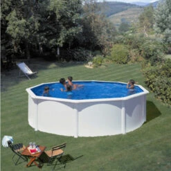 Piscina Desmontable Circular Gre Starpool 132 Cm -Piscinas Serie Tienda piscina starpool circular blanca 450