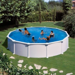 Piscina Desmontable Circular Gre Starpool 132 Cm -Piscinas Serie Tienda piscina starpool circular blanca 550