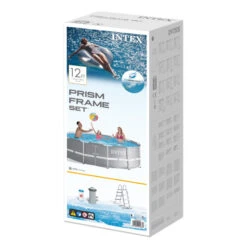 Intex Piscina Prisma Frame 366 X 99 Cm 26716NP -Piscinas Serie Tienda prisma frame 55204 366x99 caja