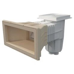 Skimmer Boca Ampliación Con Tapa Cuadrada Piscina Liner Y Prefabricada 7 Skimmer Boca Ampliación Con Tapa Cuadrada Piscina Liner Y Prefabricada -Piscinas Serie Tienda skimmer boca ampliacion tapa cuadrada beige