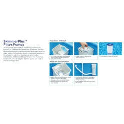 Piscina Swing Elite 4,57 X 1,22 M + Depuradora + Escalera 13 Piscina Swing Elite 4,57 X 1,22 M + Depuradora + Escalera -Piscinas Serie Tienda skimmer filtrante piscina a frame rectangular 3exb0563