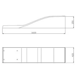 Trampolín Delfino Astralpool 7 Trampolín Delfino Astralpool -Piscinas Serie Tienda trampol n delfino astralpool plano medidas