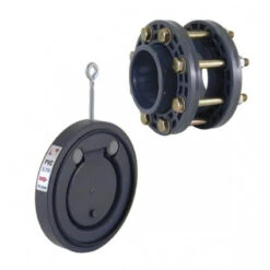 Válvula De Clapeta Con Kit Accesorios PVC