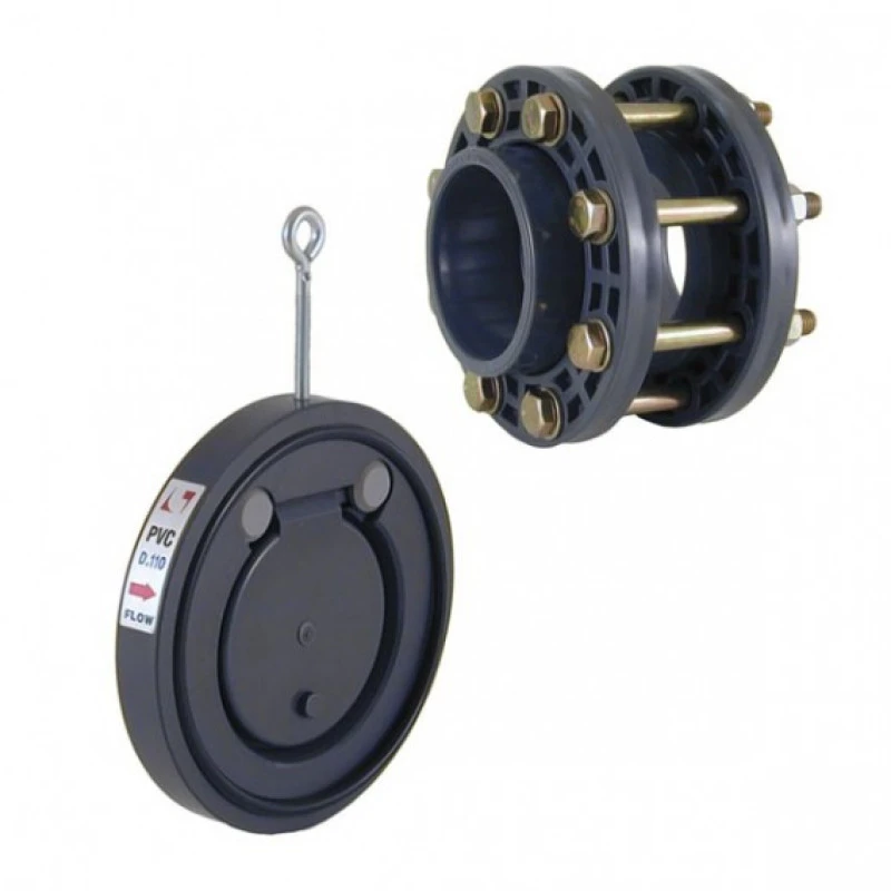 Válvula De Clapeta Con Kit Accesorios PVC 3 Válvula De Clapeta Con Kit Accesorios PVC