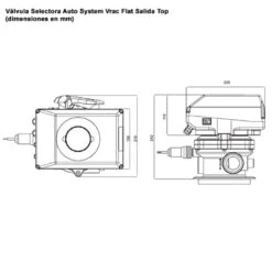 Válvula Selectora Auto System Vrac Flat Astralpool 9 Válvula Selectora Auto System Vrac Flat Astralpool -Piscinas Serie Tienda valvula selectora automatica system vrac flat top 43512 dimensiones 1 2